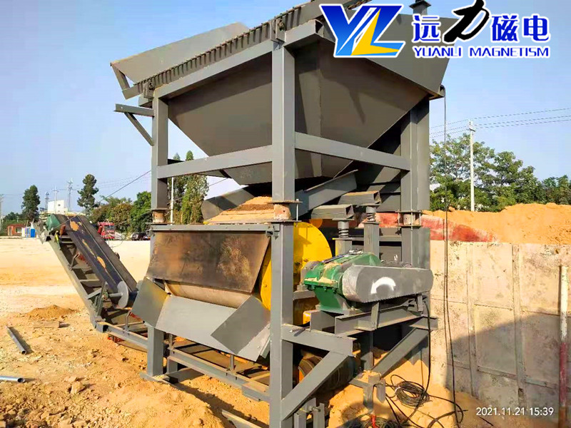 遠(yuǎn)力磁電：大型干式磁選機(jī)多少錢(qián)?推薦實(shí)力生產(chǎn)廠(chǎng)家案例分析