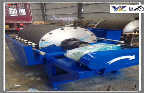 永磁筒式磁選機，CTS-1240銅仁永磁筒式磁選機_磁鐵如何分布_CTS-1240銅仁永磁筒式磁選機不吸鐵如何處理