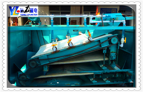平板磁選機(jī)，平板磁選機(jī)皮帶老跑偏_遼寧平板磁選機(jī)皮帶老跑偏工作原理_選礦規(guī)格參數(shù)及執(zhí)行標(biāo)準(zhǔn)