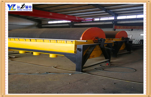 濕式磁選機，山東濕式磁選機廠家_釩鈦鐵礦山東濕式磁選機廠家型號參數(shù)及磁場強度