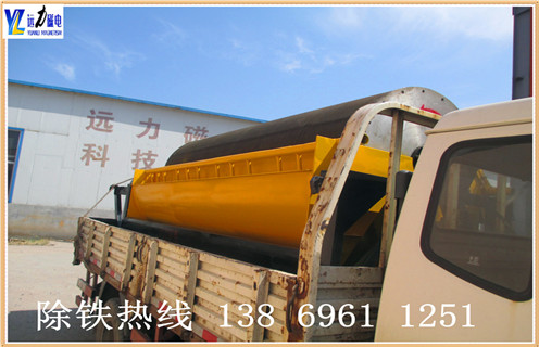 永磁筒式磁選機(jī)，吉林ctb永磁筒式磁選機(jī)_遠(yuǎn)力為您講述吉林ctb永磁筒式磁選機(jī)磁場(chǎng)分布圖 