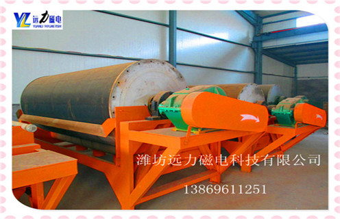 永磁筒式磁機(jī)，山東永磁筒式磁選機(jī)是不是強(qiáng)磁_(tái)遠(yuǎn)力山東永磁筒式磁選機(jī)是不是強(qiáng)磁的結(jié)構(gòu)磁場(chǎng)分布圖 